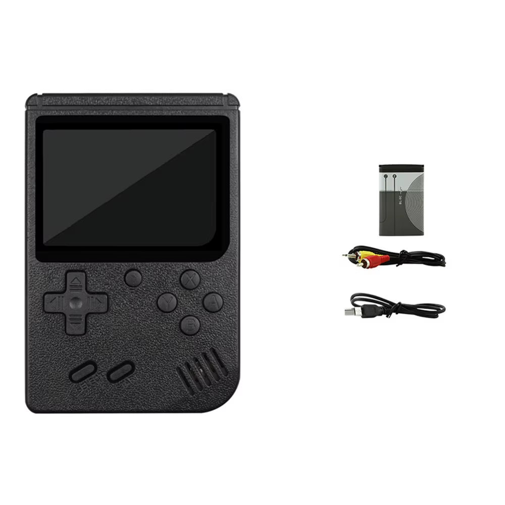 Retro Handheld Game Console Built-In 400 FC Games with Portable Case 3.0 Inch LCD Screen Video Game Player Kids Boys Gift