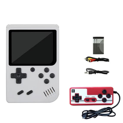 Retro Handheld Game Console Built-In 400 FC Games with Portable Case 3.0 Inch LCD Screen Video Game Player Kids Boys Gift