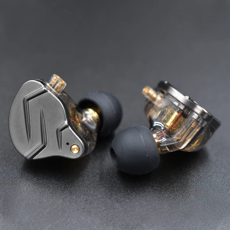 ZSN PRO 1BA+1DD Hybrid Technology HIFI Metal in Ear Earphones Bass Earbud Sport Noise Cancelling Headset ZS10 PRO ZST AS10